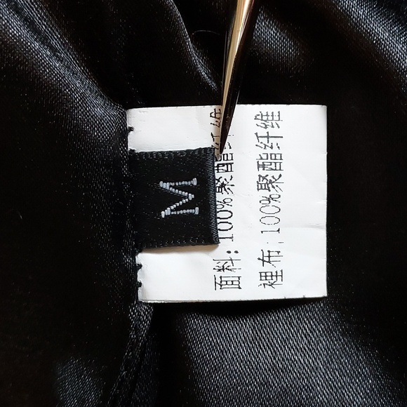 Yellow Crane Floral Print Cheongsam Qipao Mandarin Collar Min Dress Size M - Picture 9 of 9